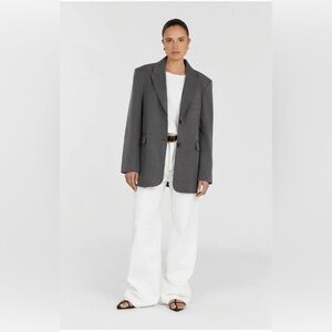 NWOT DISSH HARLEY CHARCOAL BOYFRIEND BLAZER